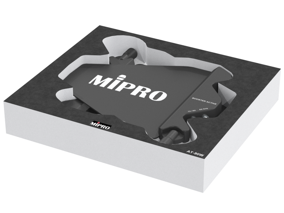 SANTOSOM Modular Foam 2U, 2x Antenna Mipro AT-90W