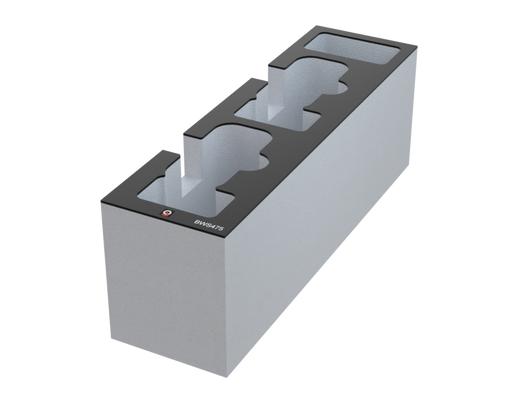 SANTOSOM Modular Foam 3U, 2x Broadweigh® BW-S475