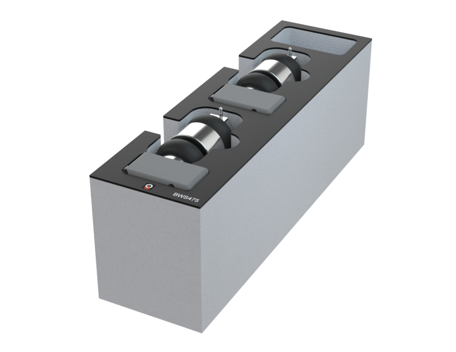 SANTOSOM Modular Foam 3U, 2x Broadweigh® BW-S475