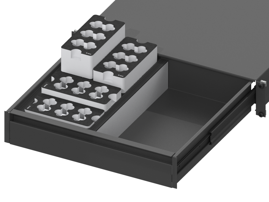 SANTOSOM FOAM Modular Foam 2U, 2x Acess. (165x162x60)