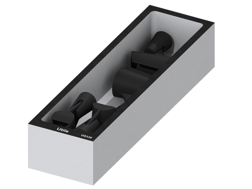 SANTOSOM Mousse Modulaire 2U, Accessoires (80x330x60)