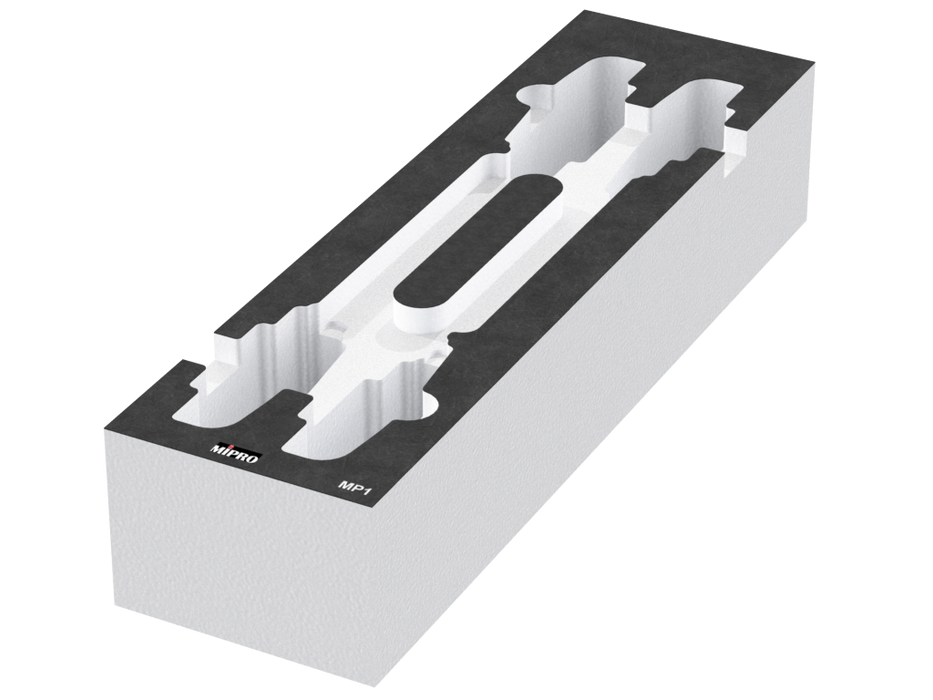 SANTOSOM Modular Foam 2U, MIPRO 4x MP1