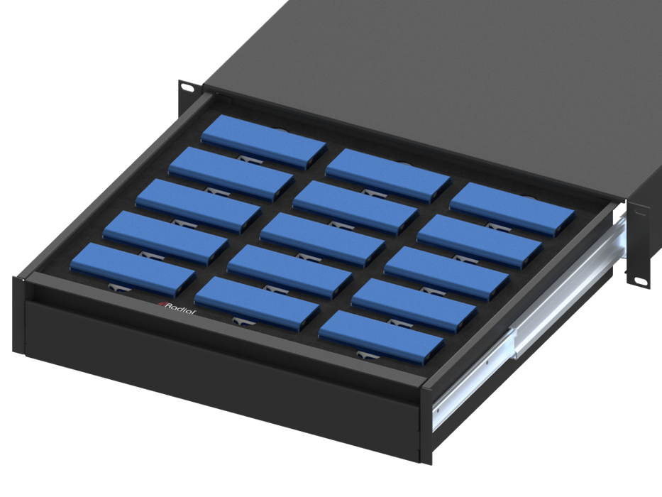 SANTOSOM Modular Foam 2U, Radial 15x Pro48