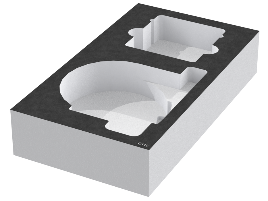 SANTOSOM FOAM Modular Foam 2U, Set Intercom PunQtum (Q110+Q910)