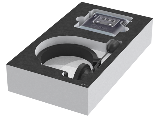 ESPUMA SANTOSOM Cajón Modular Espuma 2U, Set Intercom PunQtum (Q110+Q910)