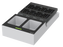 SANTOSOM Modular Foam 2U, Shure 1x Shure SBC800 + Acess.