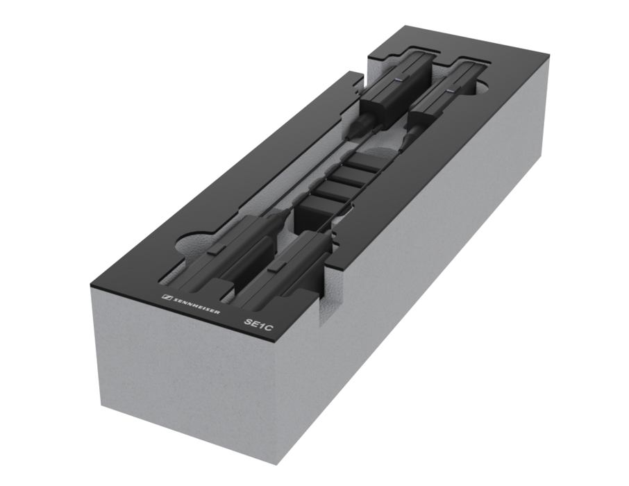 SANTOSOM   Mousse Modulaire 2U, Sennheiser 4x SE1C