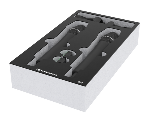 SANTOSOM Modular Foam 2U, Sennheiser 2x SE2 + Acess.