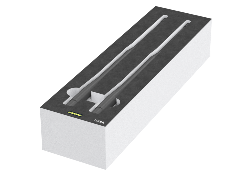 SANTOSOM Modular Foam 2U, Shure 2x UA820