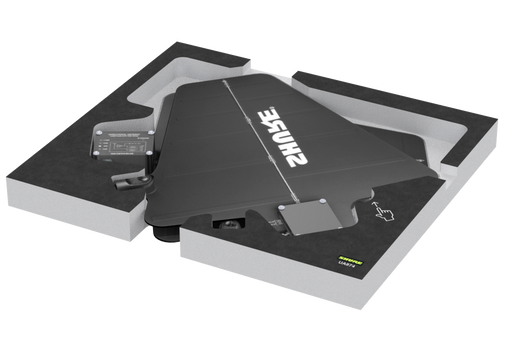 SANTOSOM   Mousse Modulaire 1U, Shure 2x UA874
