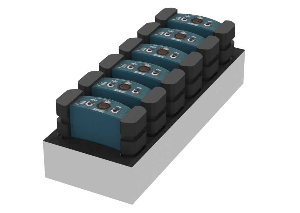 SANTOSOM Modular Foam 3U, 6x BSS AR133