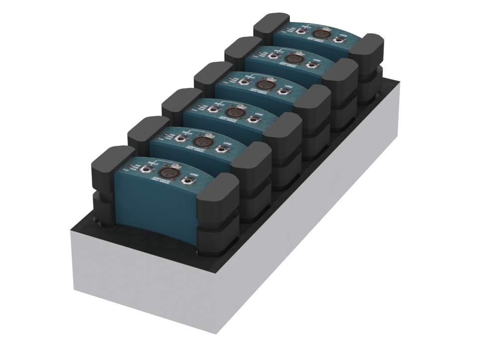 SANTOSOM Modular Foam 3U, 6x BSS AR133
