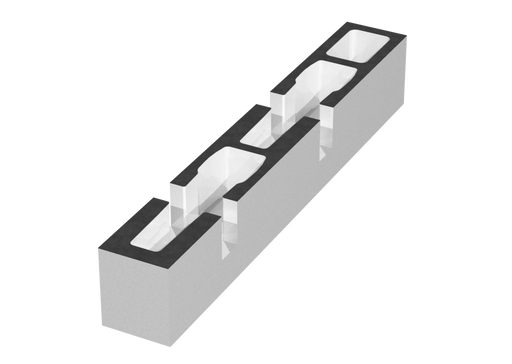 SANTOSOM   Espuma Modular 2U, 2x B57A