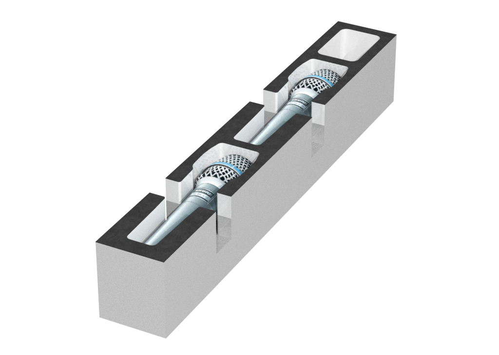 SANTOSOM Modular Foam 2U, 2x B57A