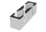 SANTOSOM Drawer Modular Foam 2U, 2x Audix D2/D4