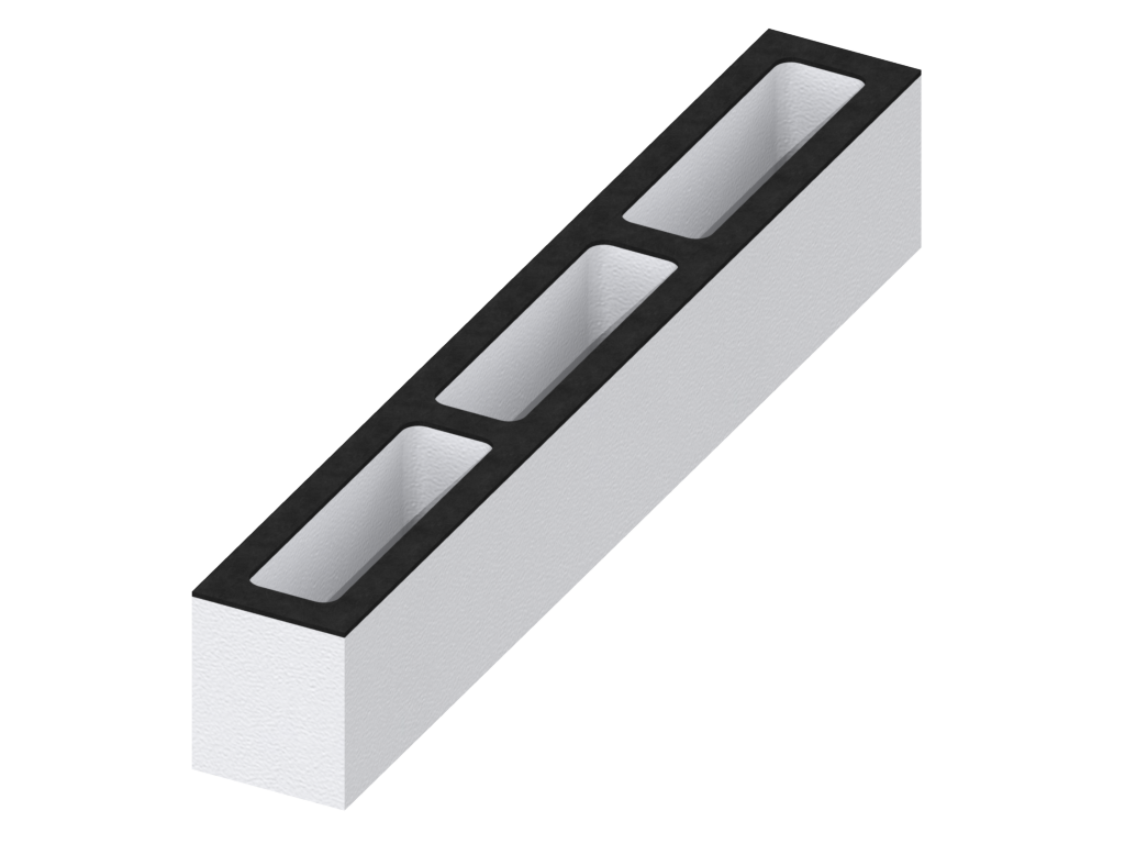 SANTOSOM Modular Foam 2U, 3x E604-E904