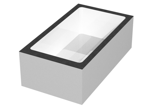 SANTOSOM   Espuma Modular 2U, Acessórios (90x185x60)