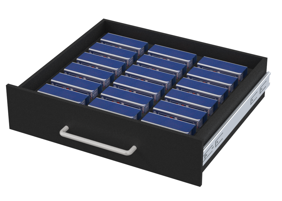 SANTOSOM Modular Foam 2U, 18x Radial Pro48