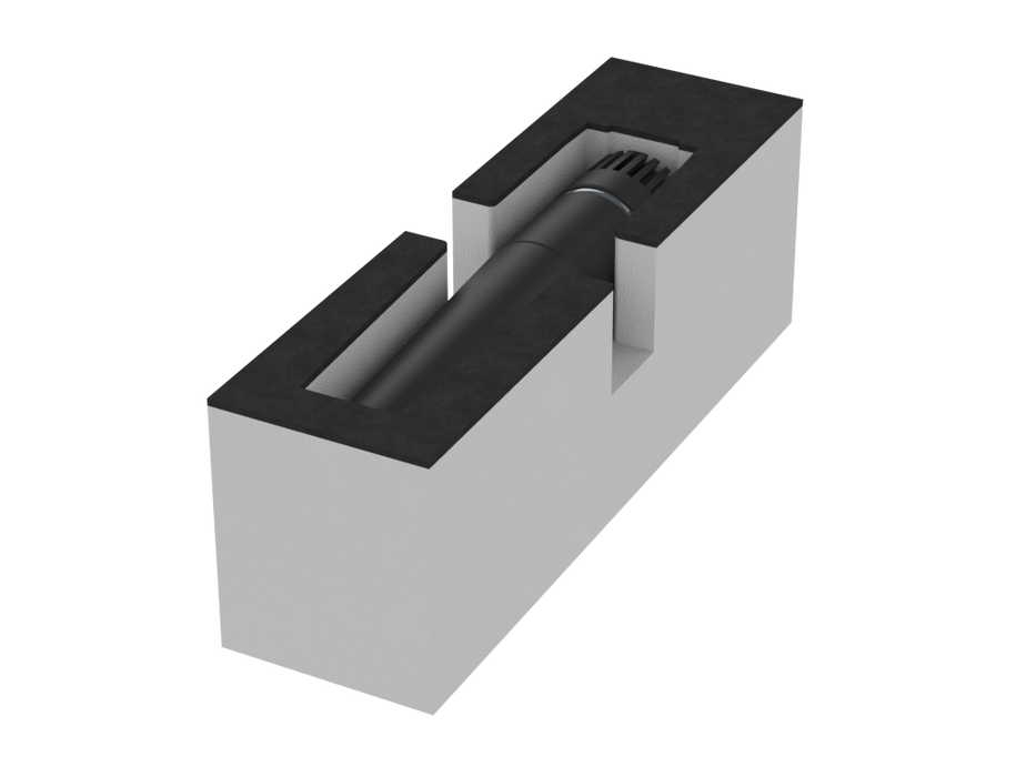 SANTOSOM Modular Foam 2U, 1x Shure SM57