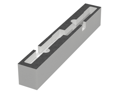 SANTOSOM   Espuma Modular 2U, 2x SM81