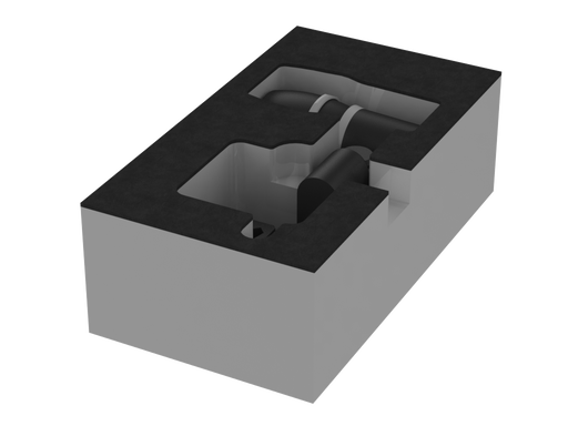 SANTOSOM Modular Foam 2U, 2x sE V BEAT