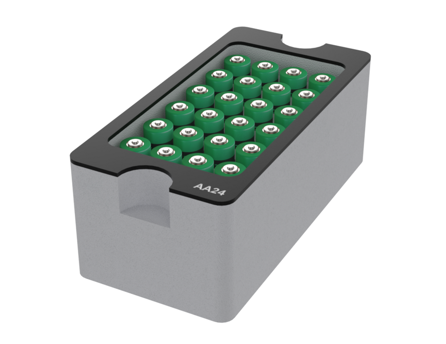 Santosom Foam Insert, 24x AAA (li-ion