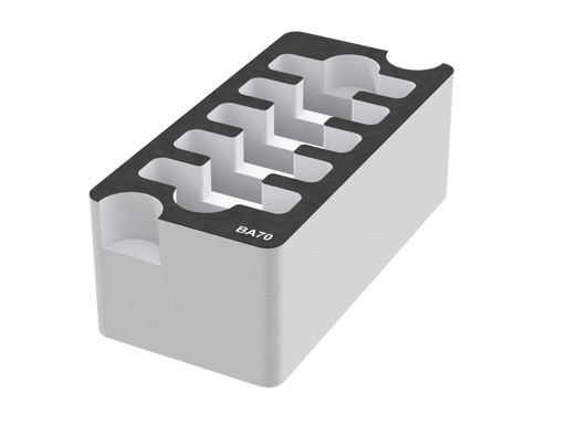 SANTOSOM Foam Insert, 10x BA 70