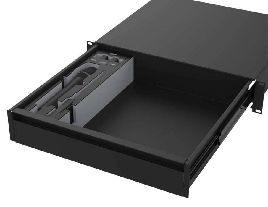 Santosom Foam Insert, Sennheiser 2x BA70 (li-ion) (8x6x6cm)