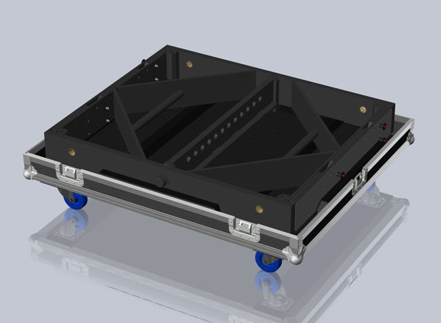 Santosom Rigging Flight case PRO, Meyersound MICA Flying Grid