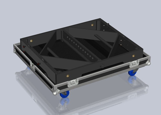 Santosom Rigging Flight case PRO, Meyersound MICA Flying Grid