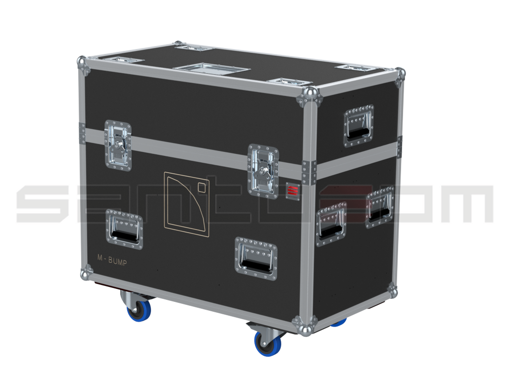 Santosom Rigging Flight case PRO, 2x L-Acoustics Kara M-Bump + M-Bar