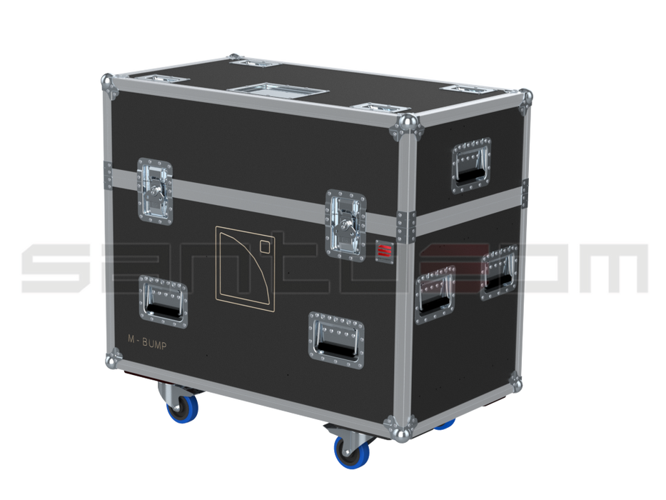 Santosom Rigging Flight case PRO, 2x L-Acoustics Kara M-Bump + M-Bar