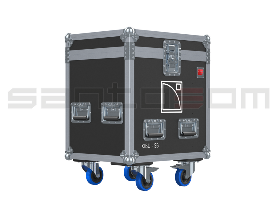 Santosom Rigging Flight case PRO, 2x L-Acoustics Kibu SB
