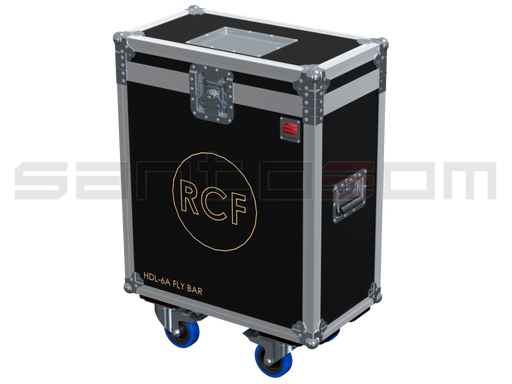 Santosom Rigging Flight case, 2x RCF FL-B HDL 6 Fly Bar