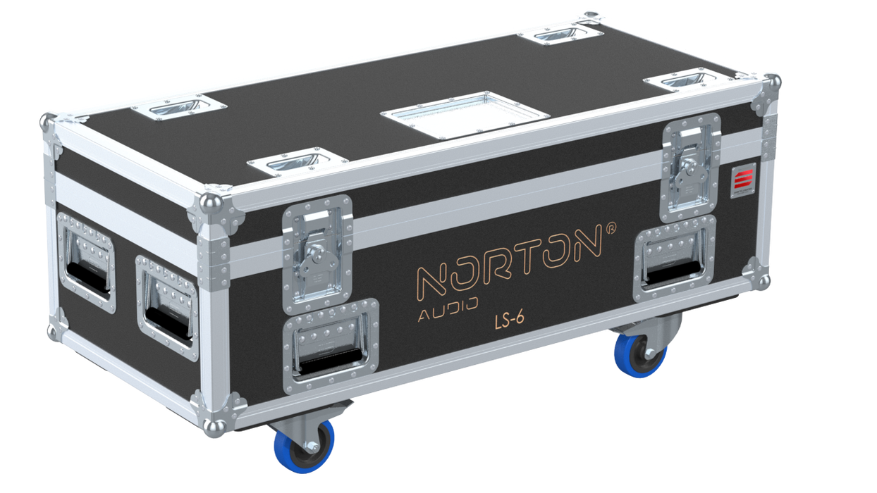 Santosom Rigging Flight case, 1x Bumper Norton RIG LS-6