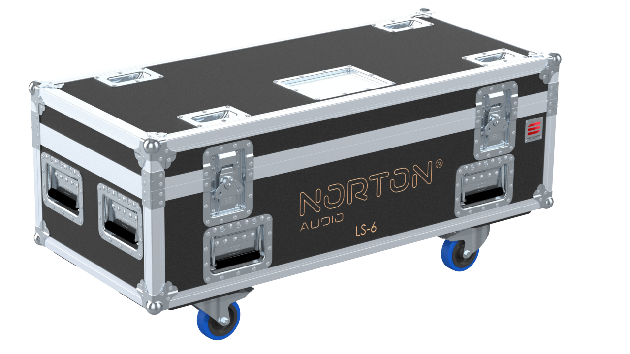 Santosom Rigging Flight case, 1x Bumper Norton RIG LS-6