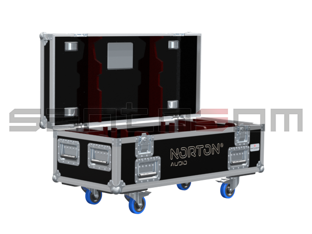 Santosom Rigging Flight case, 1x Bumper Norton RIG LS-6