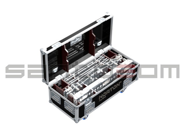 Santosom Rigging Flight case, 1x Bumper Norton RIG LS-6