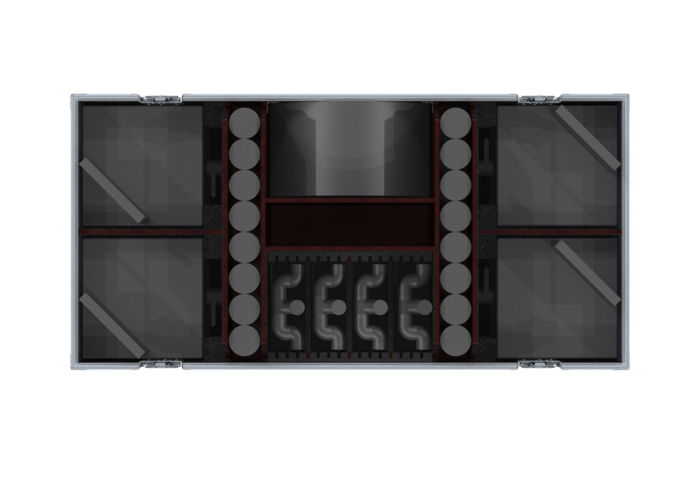 SANTOSOM FC PRO-Extention, 4x EXPLO SFX 12V