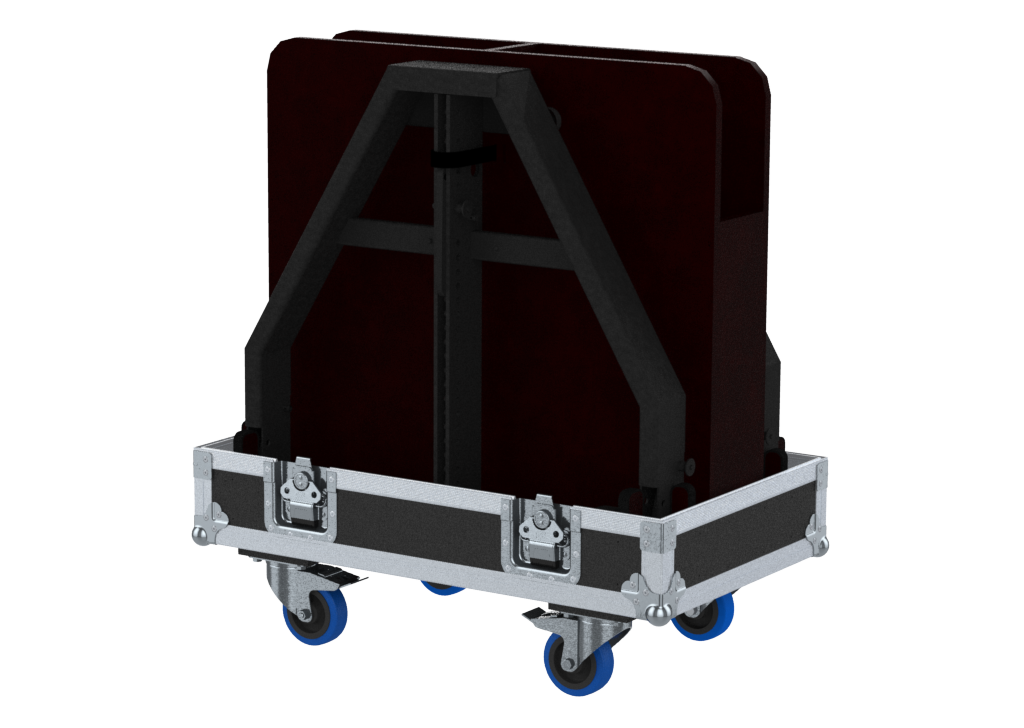 Santosom Rigging Flight case, 2x RCF FL-B HDL 30
