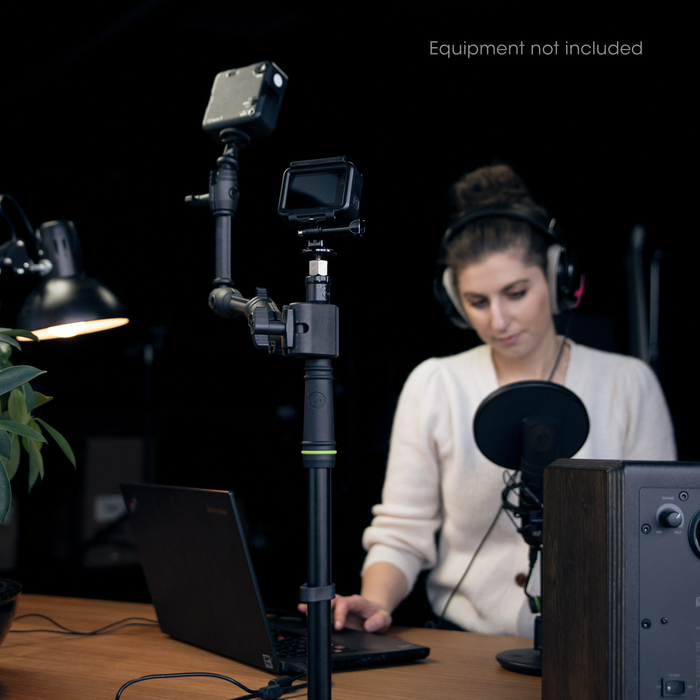 Gravity Microphone Pole for Table Mounting incl.Table Clamp and Boom