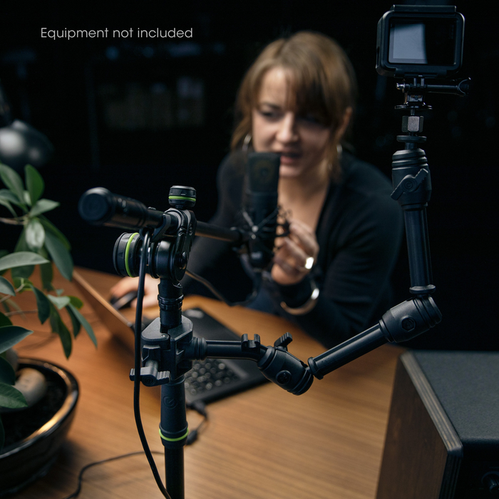 Gravity Microphone Pole for Table Mounting incl.Table Clamp and Boom