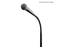 Gravity Microphone Stand with XLR Connector and Gooseneck