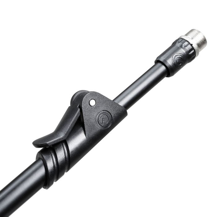 Gravity Short Heavy Duty Microphone Stand with Folding Tripod Base