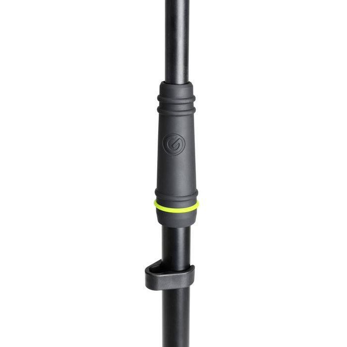 GRAVITY Short Microphone Stand with Folding Tripod Base and 2-Point