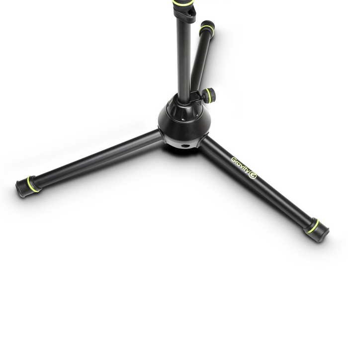 Gravity Short Mic Stand with Folding Tripod Base and 2P Adjustment
