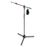 Gravity Microphone Stand with Folding Tripod and 2-Point Adjustment