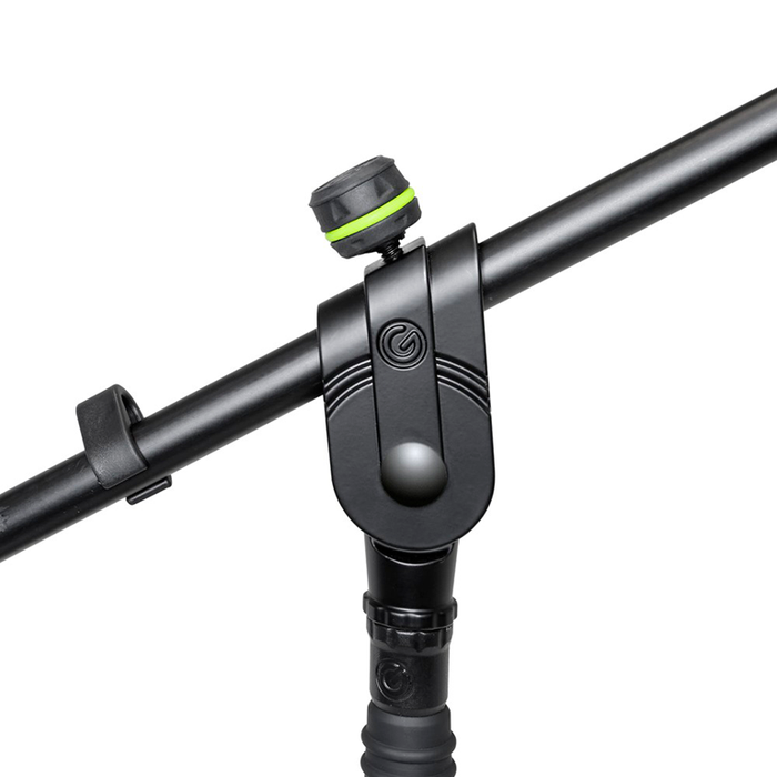 Gravity Heavy Duty Microphone Stand, Tripod, 2-Point Telescopic Boom
