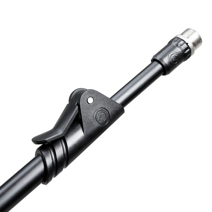 Gravity Heavy Duty Microphone Stand, Tripod, 2-Point Telescopic Boom