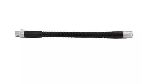 Gooseneck black XLR/XLR 470mm
